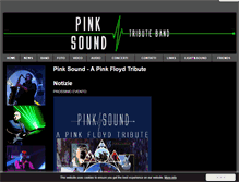 Tablet Screenshot of pink-sound.it
